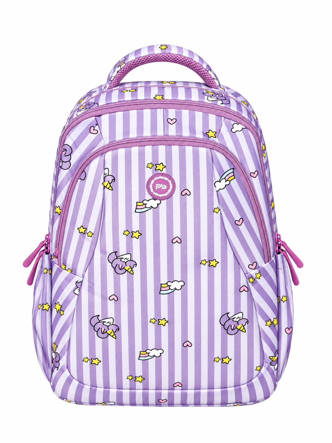 PB Pearlbags Polyester Water Resistant 23 L Casual Backpack For School,college & Office For Boys and Girls,Men & Women