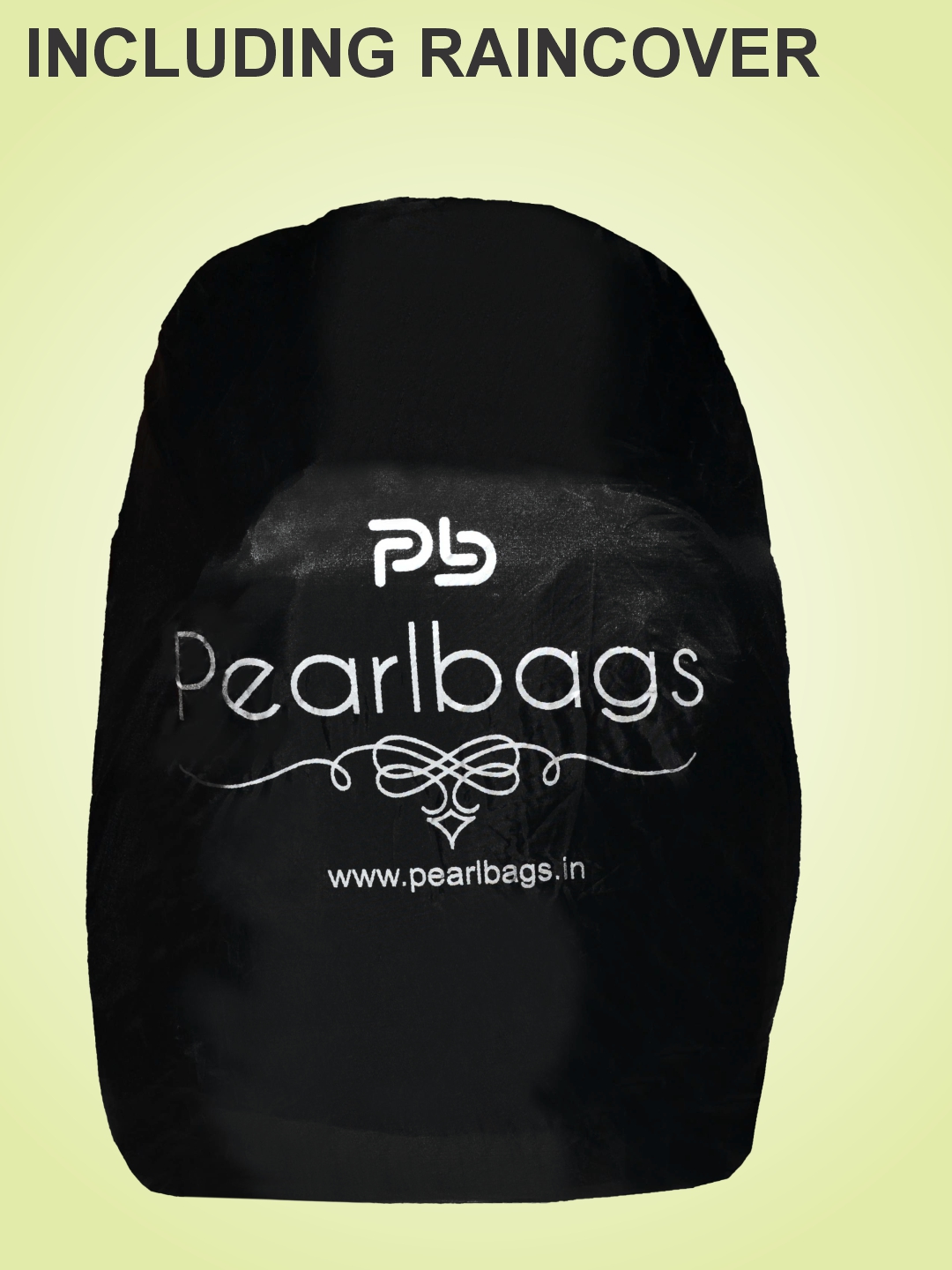 PB Pearl Bags Polyester Water Resistant Printed Casual Backpack Rain Cover And Laptop Sleeve With 3 Compartments , 2 Bottle Pocket , 1 Wallet Pocket/Anti Thft Pocket|Pack Of 1