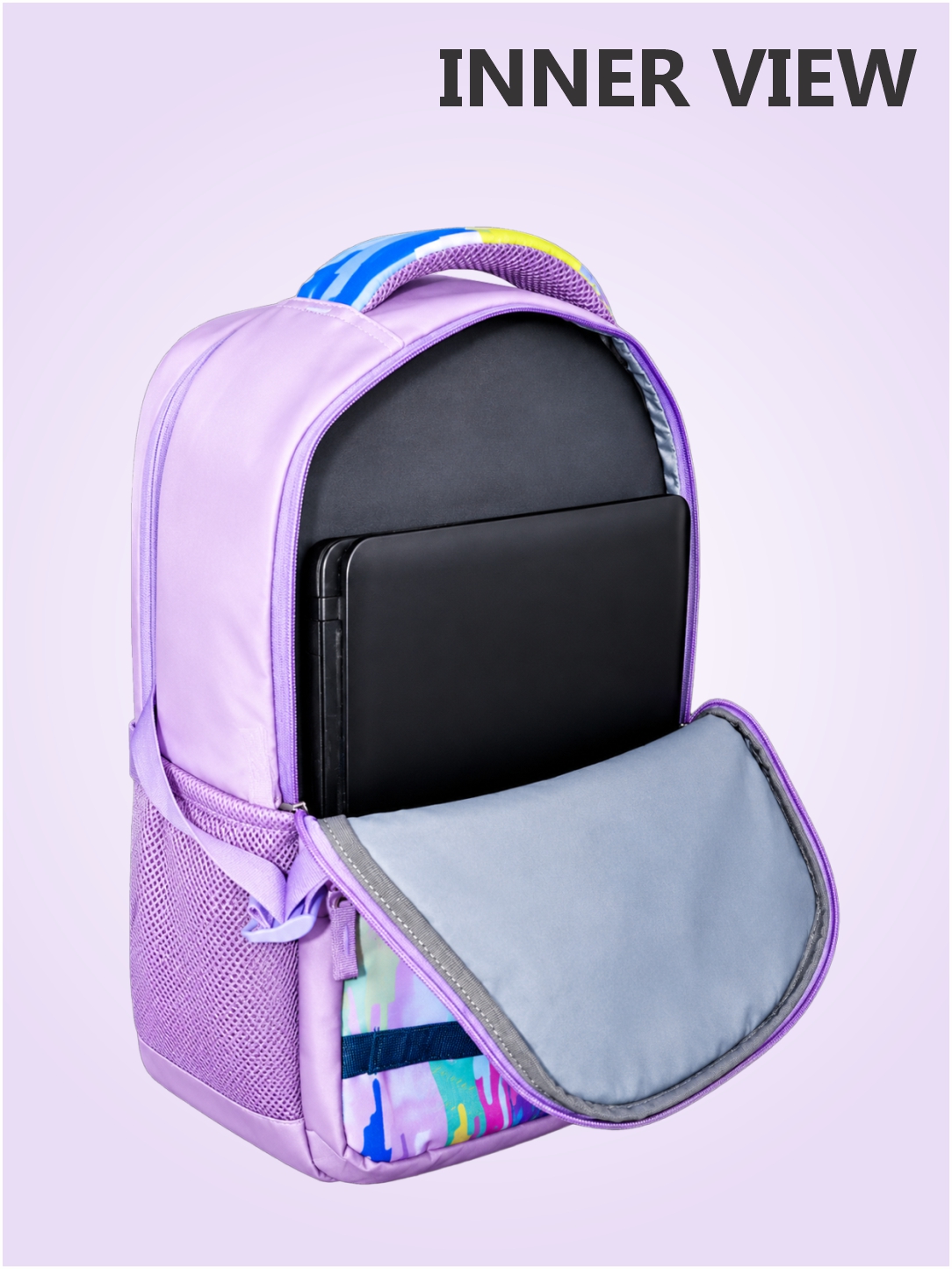 PB Pearlbags Polyester Water Resistant 34 L Casual Backpack With Rain Cover And Laptop Sleeve For School,college & Office For Boys and Girls,Men & Women