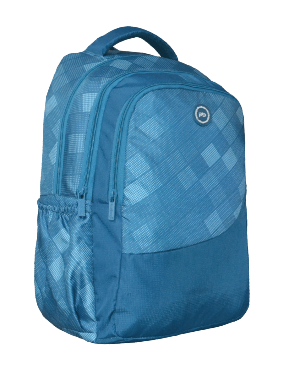 PB Pearl Bags Polyester Water Resistant Printed Casual Backpack With 3 Compartments , 1 Bottle Pocket |Pack Of 1