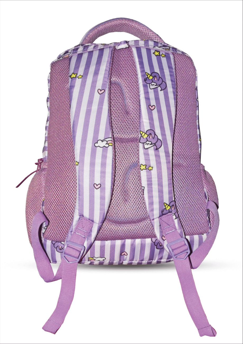 PB Pearlbags Polyester Water Resistant 17 L Casual Pop It Backpack For School And college For Boys and Girls