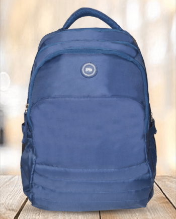 PB Pearl Bags Polyester Water Resistant Solid Casual Backpack With 3 Compartments , 2 Bottle Pocket , 1 Front Pocket|Pack Of 1