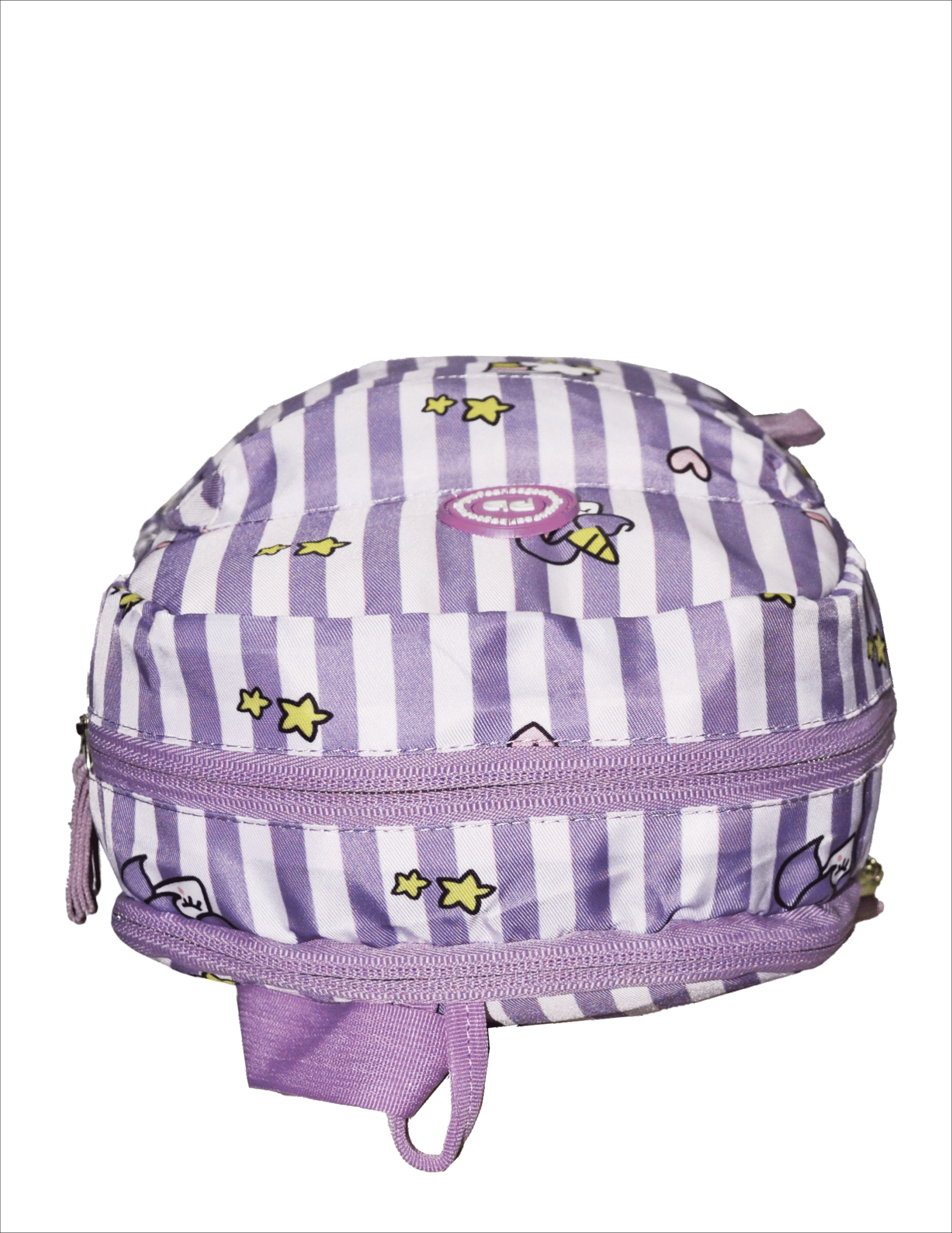 PB Pearlbags Polyester Water Resistant Printed Cute Mini Backpack For Outing With 2 Compartment For Kids Girls|6.5 Litres