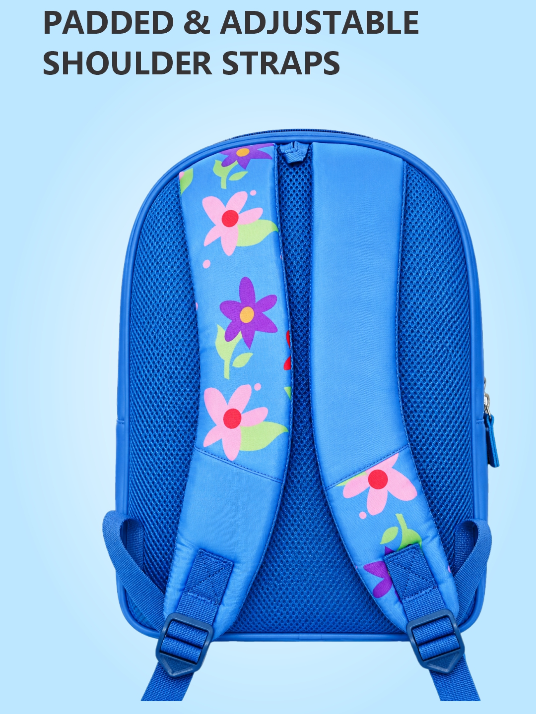 PB Pearlbags Polyester Water Resistant Printed Small Backpack With 3 Compartment For Kids upto 7 Years|10 Litres