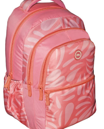 PB Pearlbags Polyester Water Resistant Printed Casual Backpack With 3 Compartment And Laptop Sleeve For Boys,Girls,Men And Women|20.5 Litres