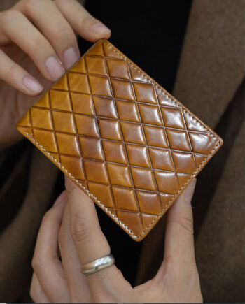 PB Pearlbags Genuine Leather Tri- Fold 6 Card Slots Wallet for Men