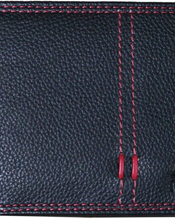 PB Pearlbags Genuine Leather Bi- Fold 3 Card Slots Wallet for Men