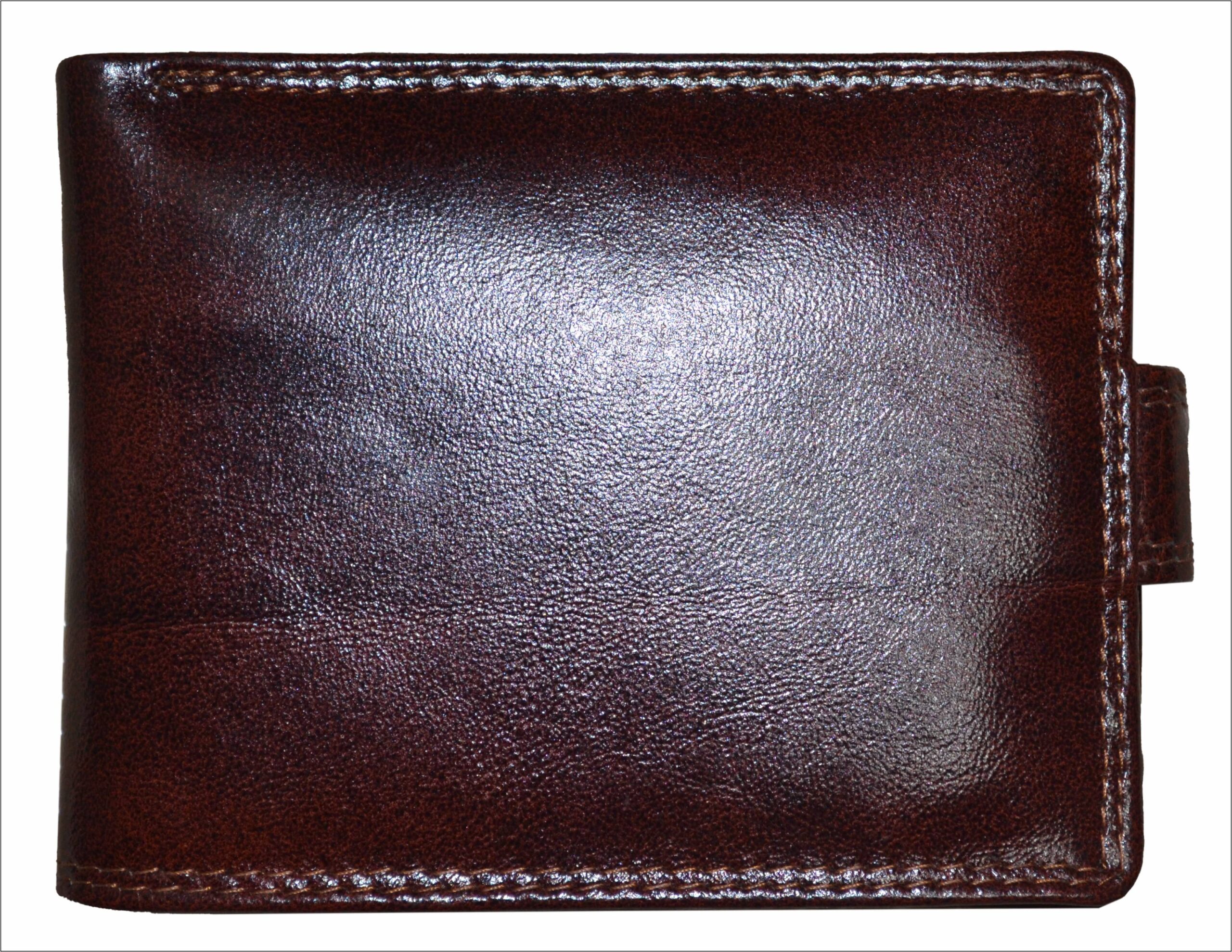 PB Pearlbags Genuine Leather Bi- Fold 4 Card Slots Wallet for Men|Color - B.Brown
