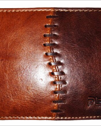 PB Pearlbags Genuine Leather Tri- Fold 10 Card Slots Wallet for Men|Color - Tan