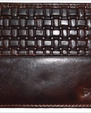 PB Pearlbags Genuine Leather Bi- Fold 6 Card Slots Wallet for Men|Color - Brown