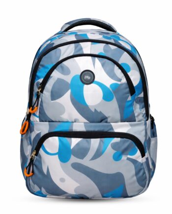 PB Pearlbags Premium Polyester 26L Water Resistant Casual Backpack With 2 Compartments, 2 Front Pocket, 1 Water Bottle Pocket For Men/Women/Girls/Boys Cms