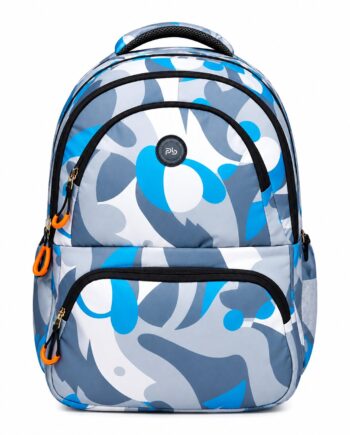 PB Pearlbags Premium Polyester 26L Water Resistant Casual Backpack With 2 Compartments, 2 Front Pocket, 1 Water Bottle Pocket For Men/Women/Girls/Boys Cms