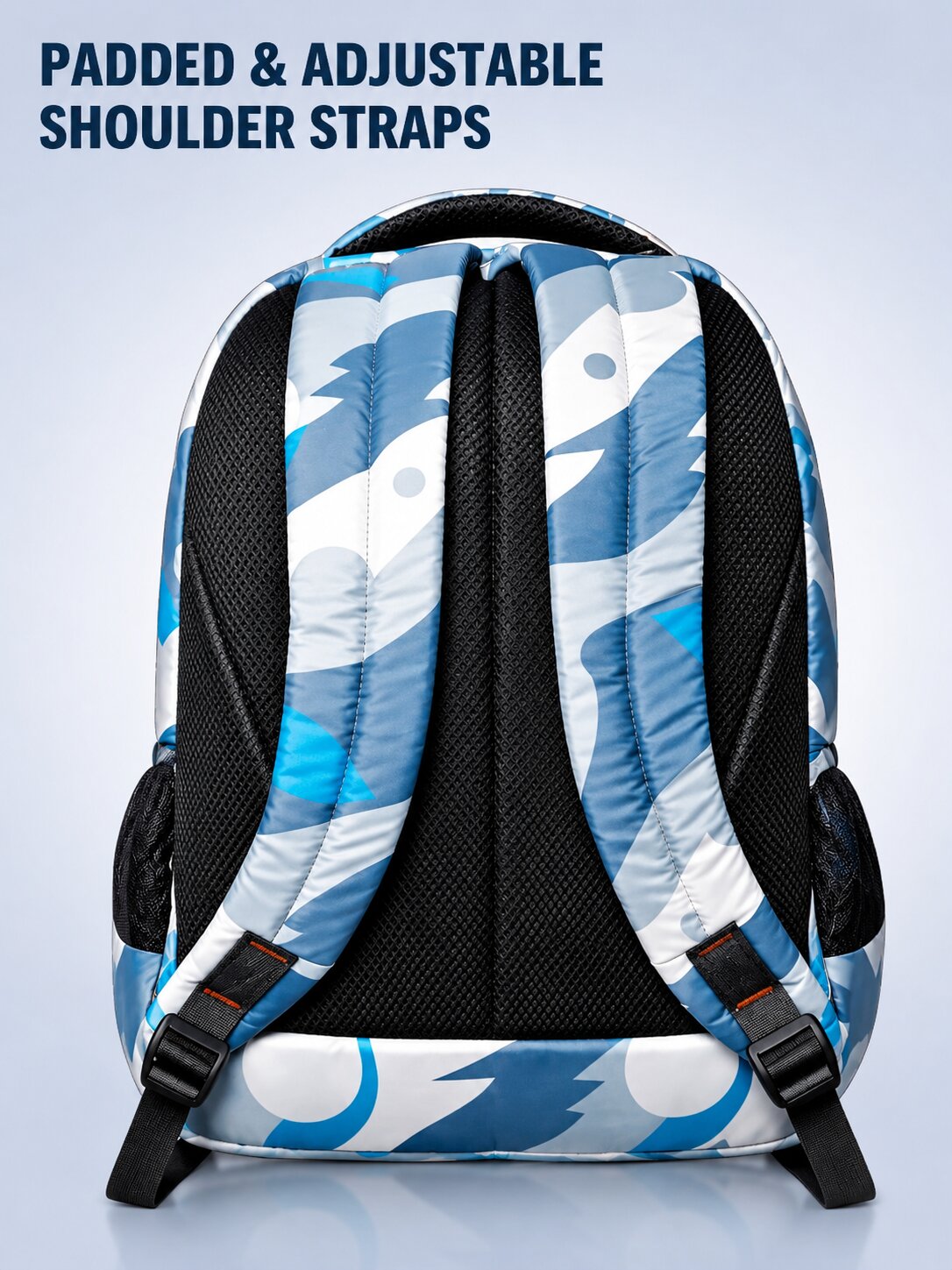PB Pearlbags Premium Polyester 26L Water Resistant Casual Backpack With 2 Compartments, 2 Front Pocket, 1 Water Bottle Pocket For Men/Women/Girls/Boys Cms