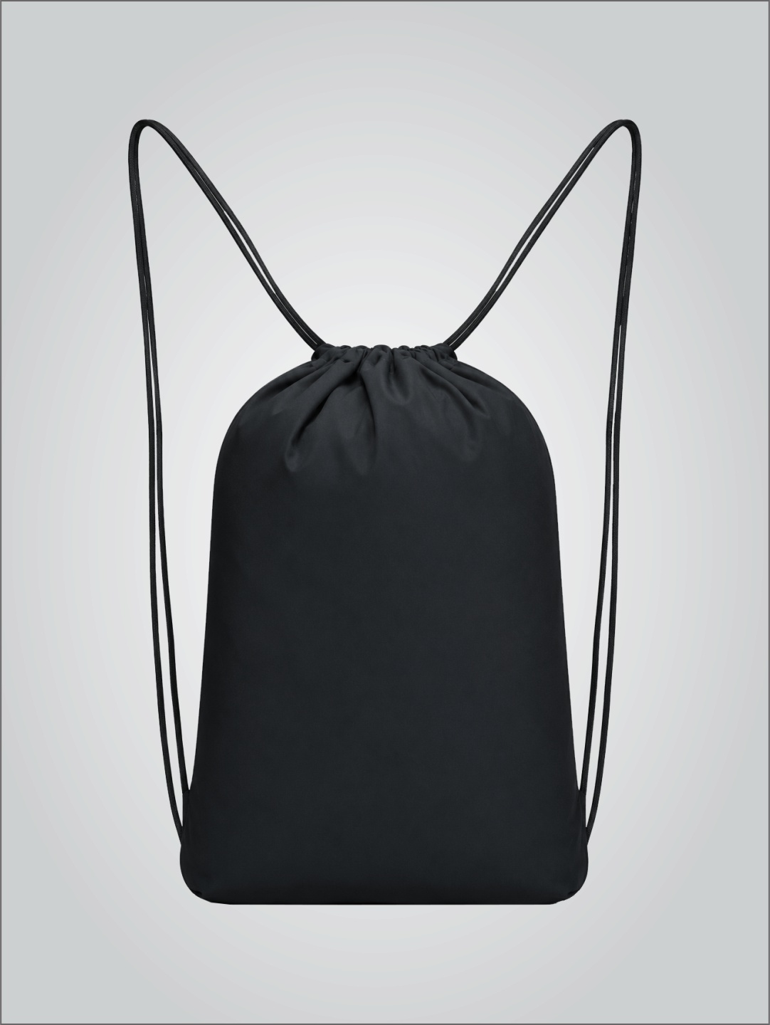 PB Pearlbags Premium Polyester Drawstring Backpack with Front Zip Pocket | Lightweight Unisex Dori Bag (45 cm x 35 cm)