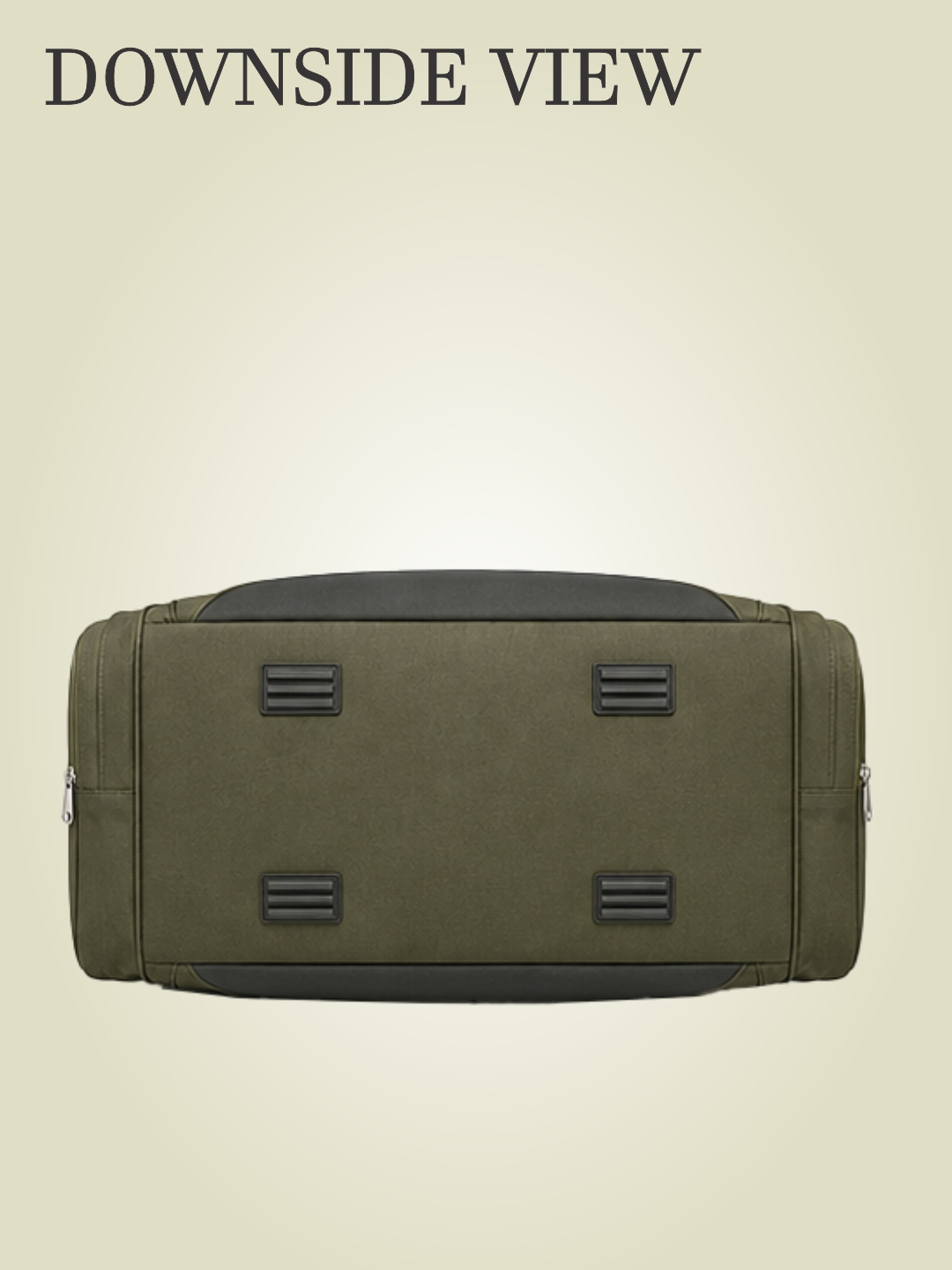 PB Pearlbags 20-Inch Olive Green Travel Duffle Bag ? 33L Water-Resistant Polyester Weekend Travel & Gym Bag