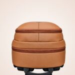 PB Pearlbags Faux Leather Laptop Backpack for Men & Women, Water-Resistant 14L Office and Travel Bag with Padded Laptop Sleeve, 2 Compartments & Bottle Pocket - Thumbnail Image 6